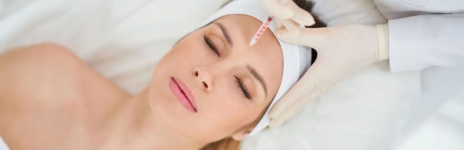 Botox and Dysport treatment areas of the face at VitaleHEALTH Med Spa