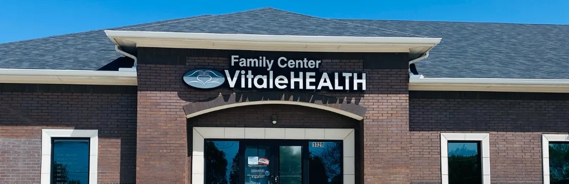 VitaleHEALTH clinic exterior in Flower Mound, TX