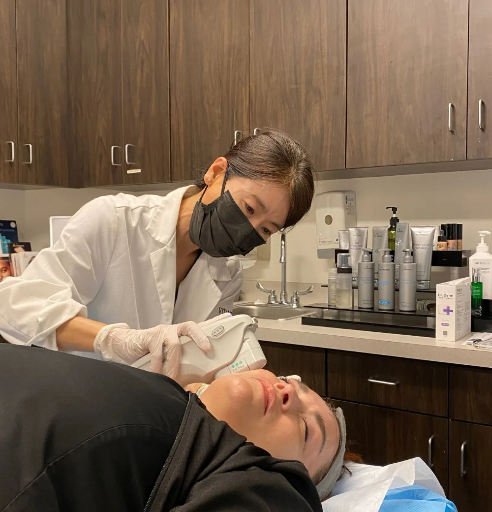Physician-led Ultherapy ultrasound skin-lifting treatment at VitaleHEALTH Med Spa in Flower Mound